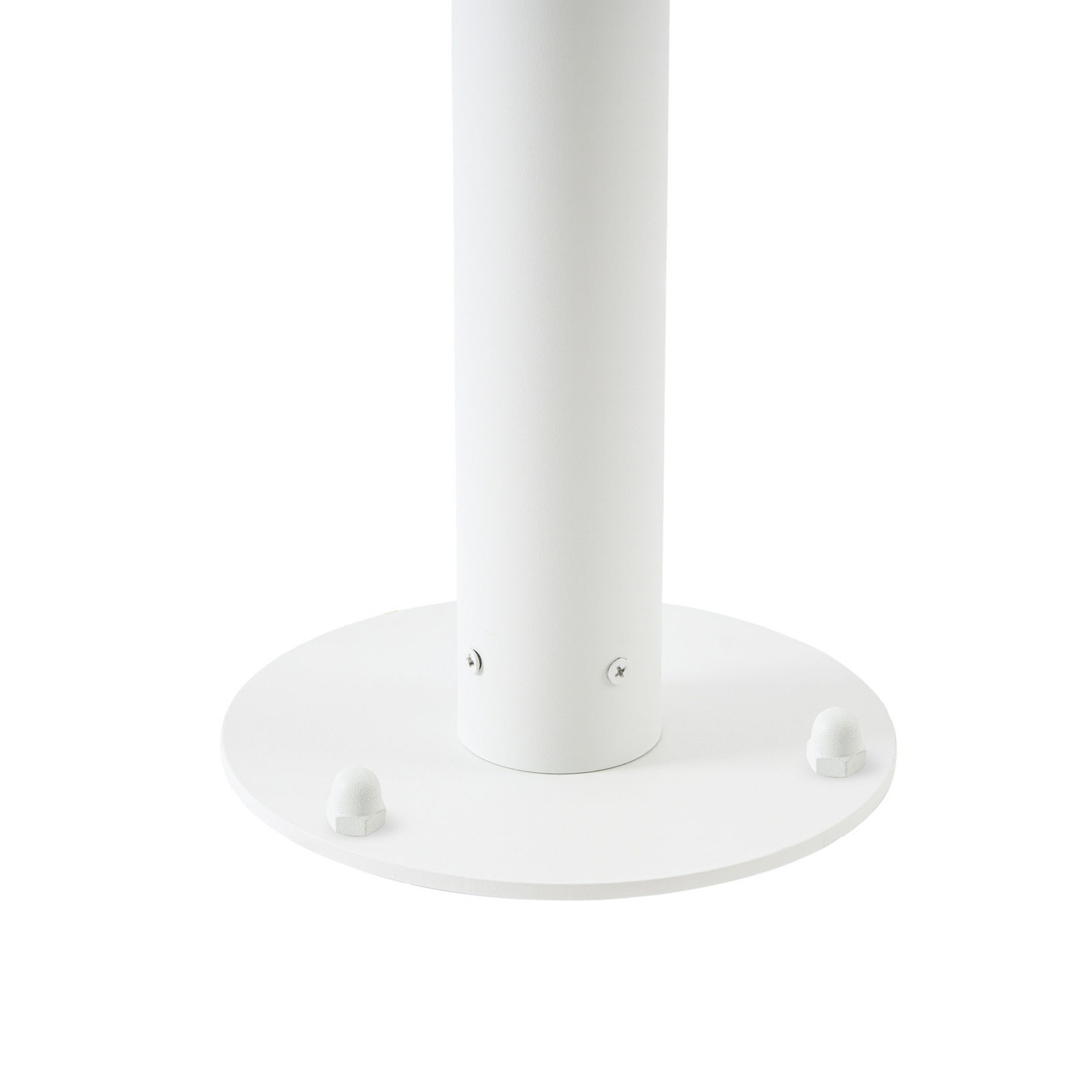 Lucande LED buitenlamp Montaro, wit, 220 cm, IP54