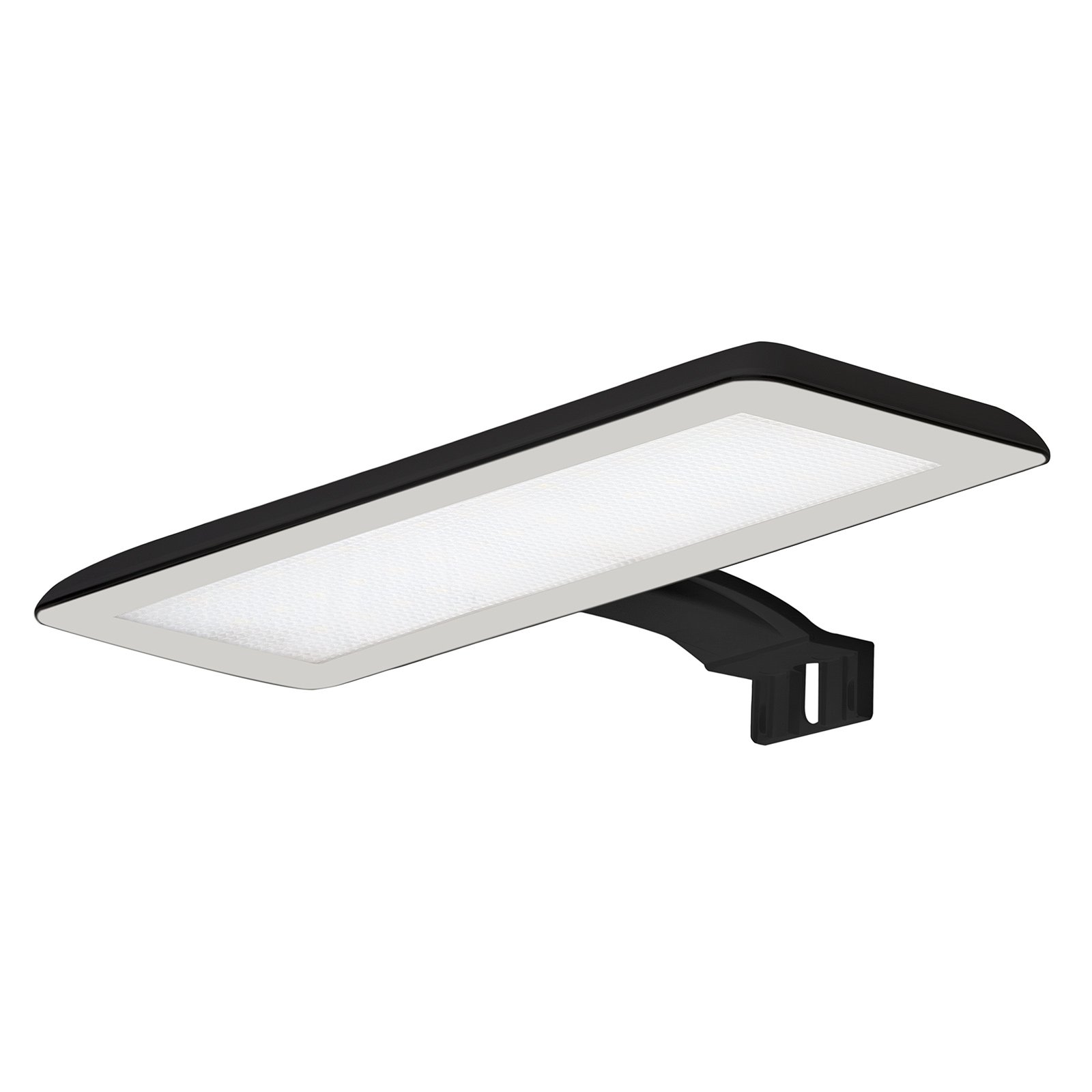 Applique pour miroir LED Nikita, noir/gris acier