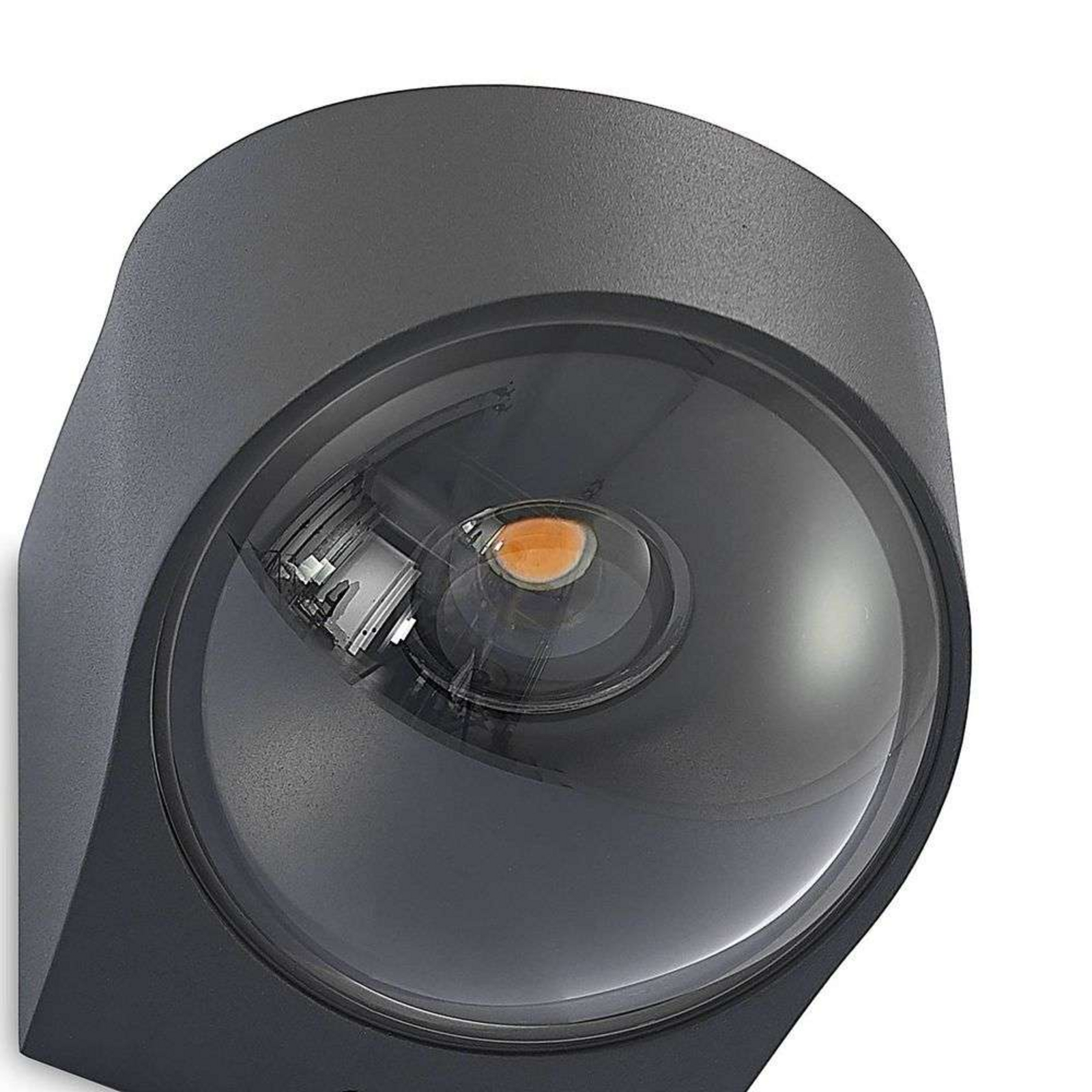 Almos LED Round Up/Down Aplica de Exterior Dark Grey - Lucande