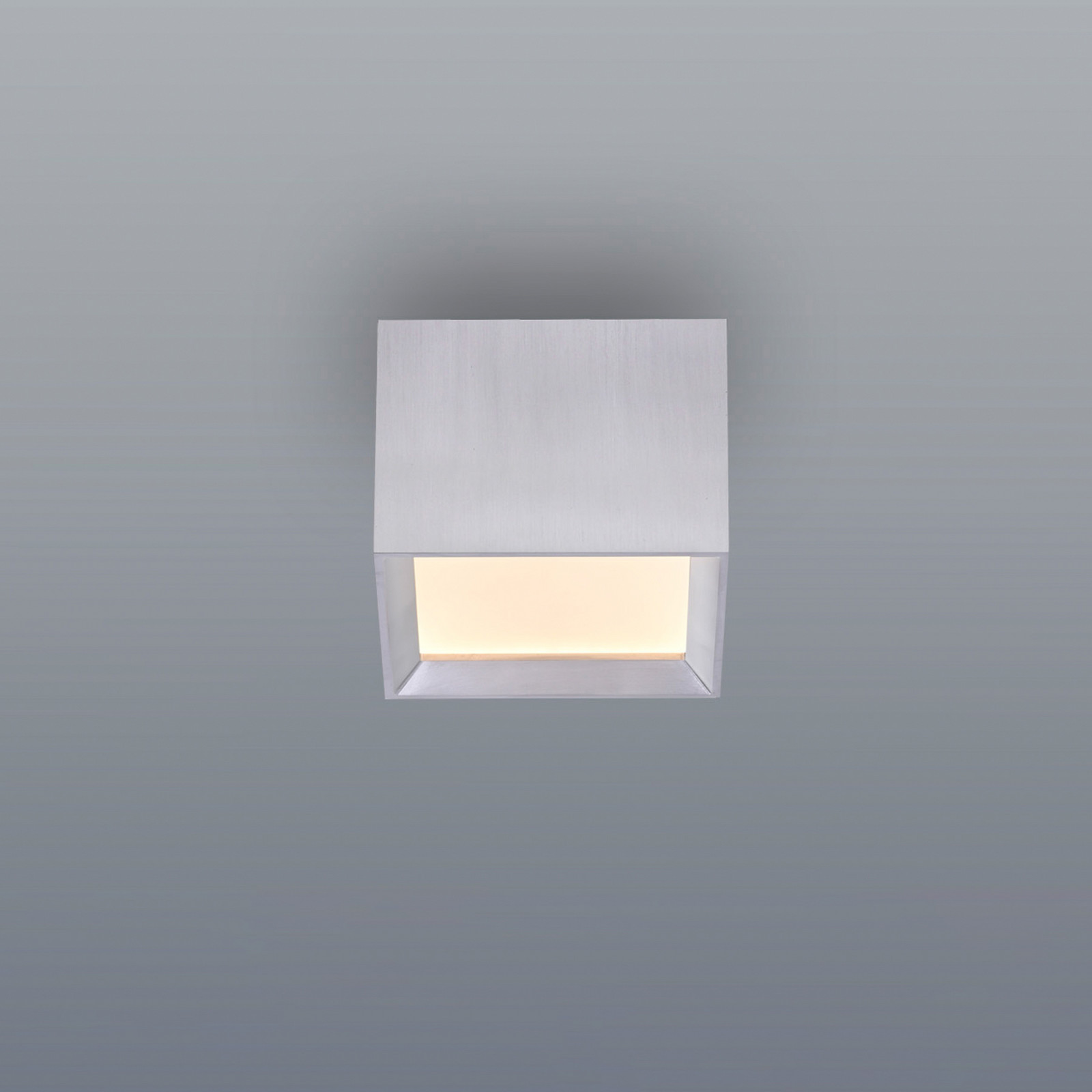Plafonieră LED PURE Manhatten culoare piatră cu 1 bec CCT - Hol - Modern - Aluminiu