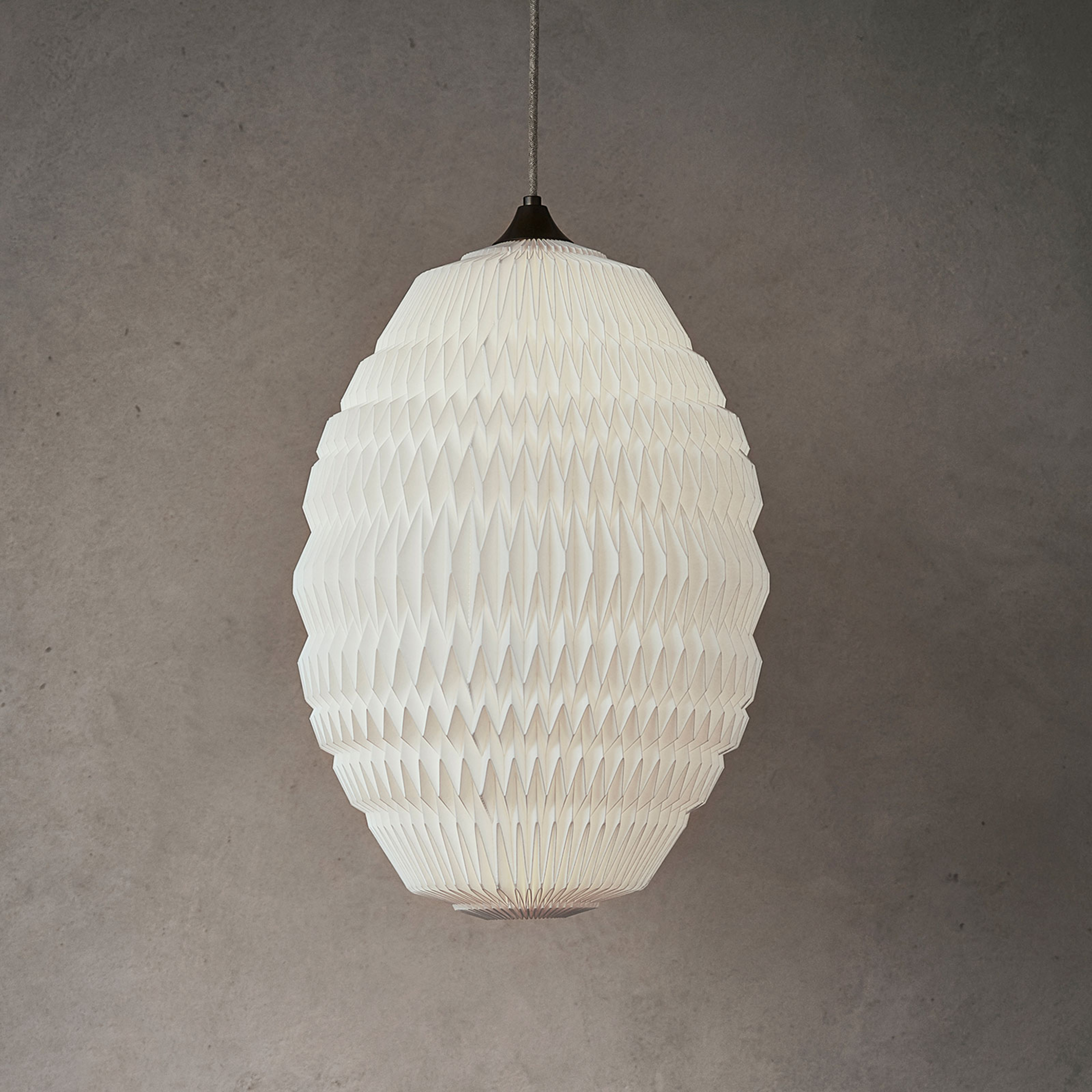 LE KLINT Caleo Hängeleuchte, unbedruckt, Ø 36 cm