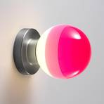 MARSET Dipping Light A2 LED-Wandlampe, rosa/grau