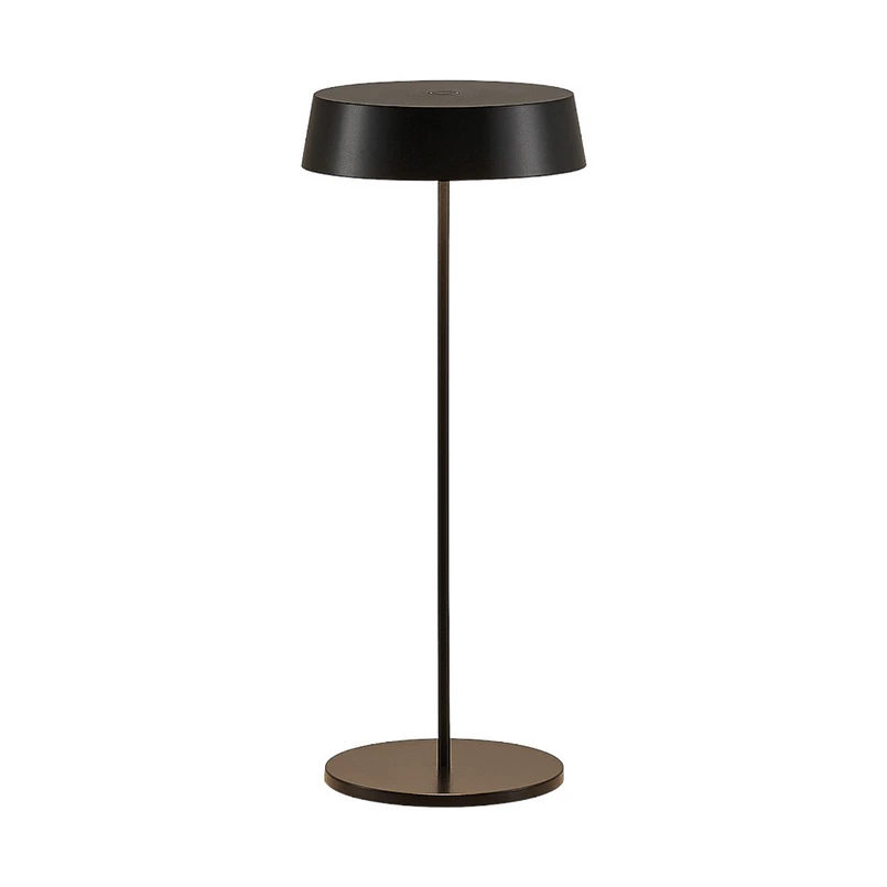 Lucande – Tibia LED Portable Tischleuchte USB Schwarz