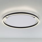 LED-loftlampe Ritus, Ø 58,5 cm, antracit