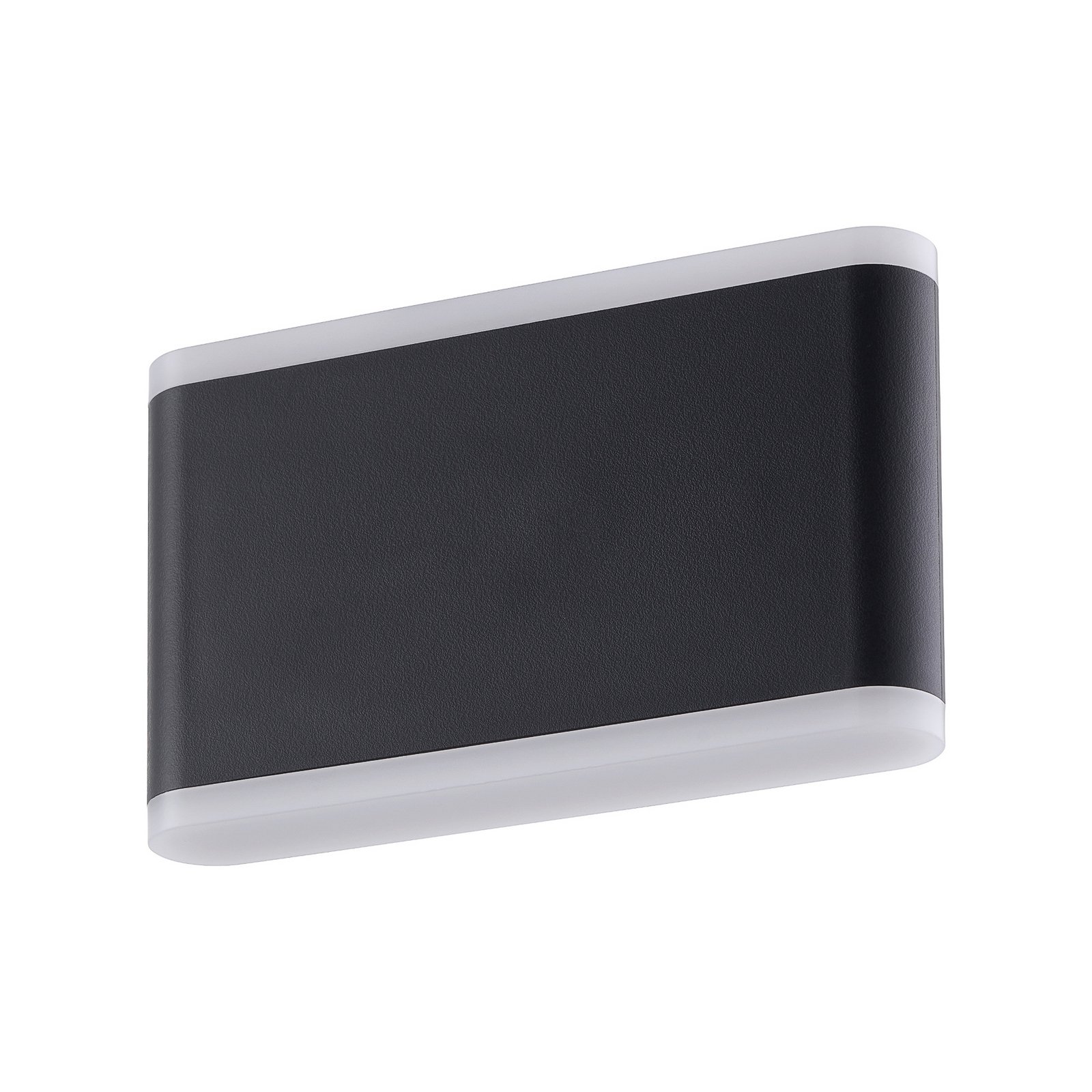 Candeeiro de parede exterior Lindby Smart LED Elvi, CCT, RGB, Tuya, IP54