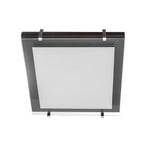 Deckenleuchte P1 aus Holz und Glas