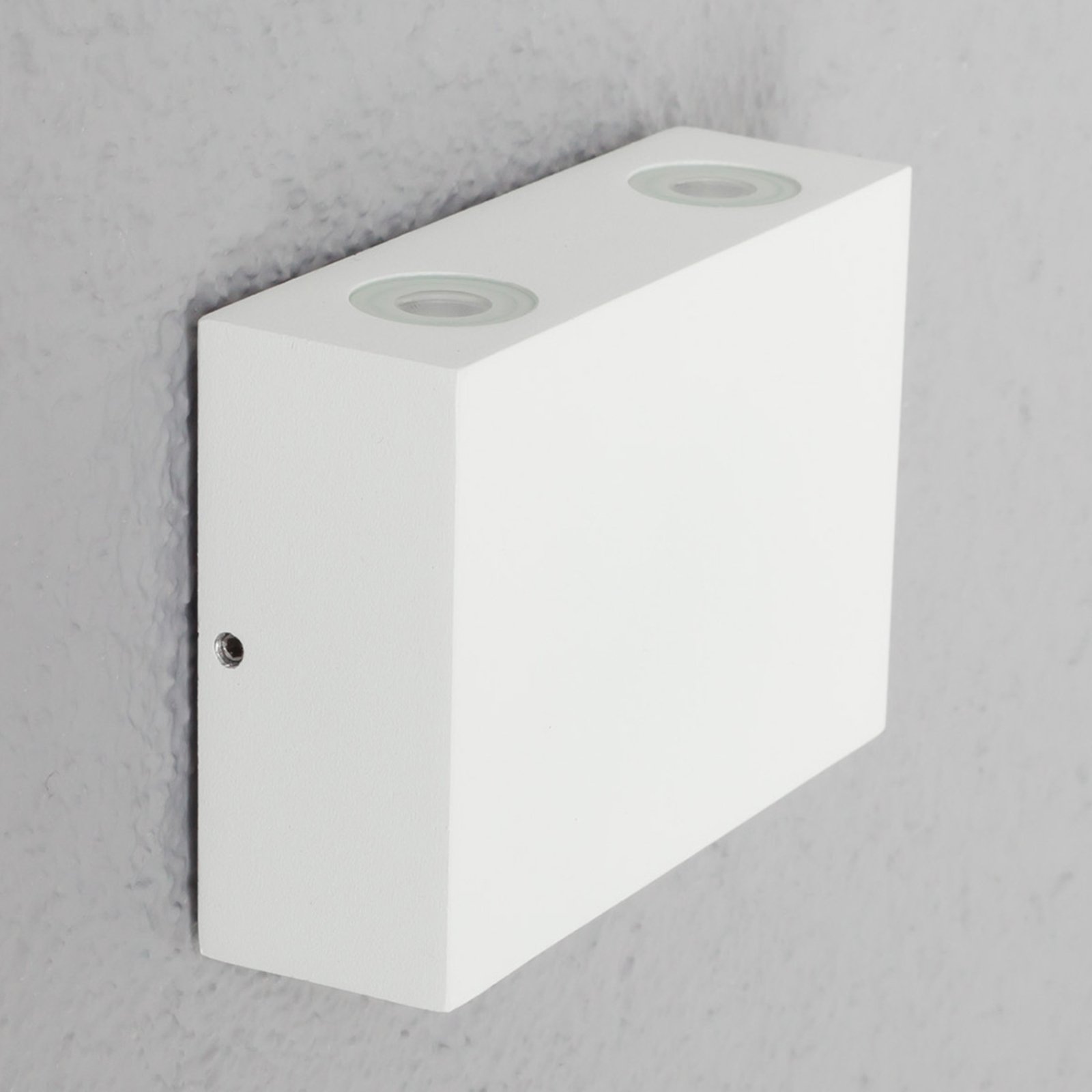 4-bulb Henor LED outdoor wall light in white