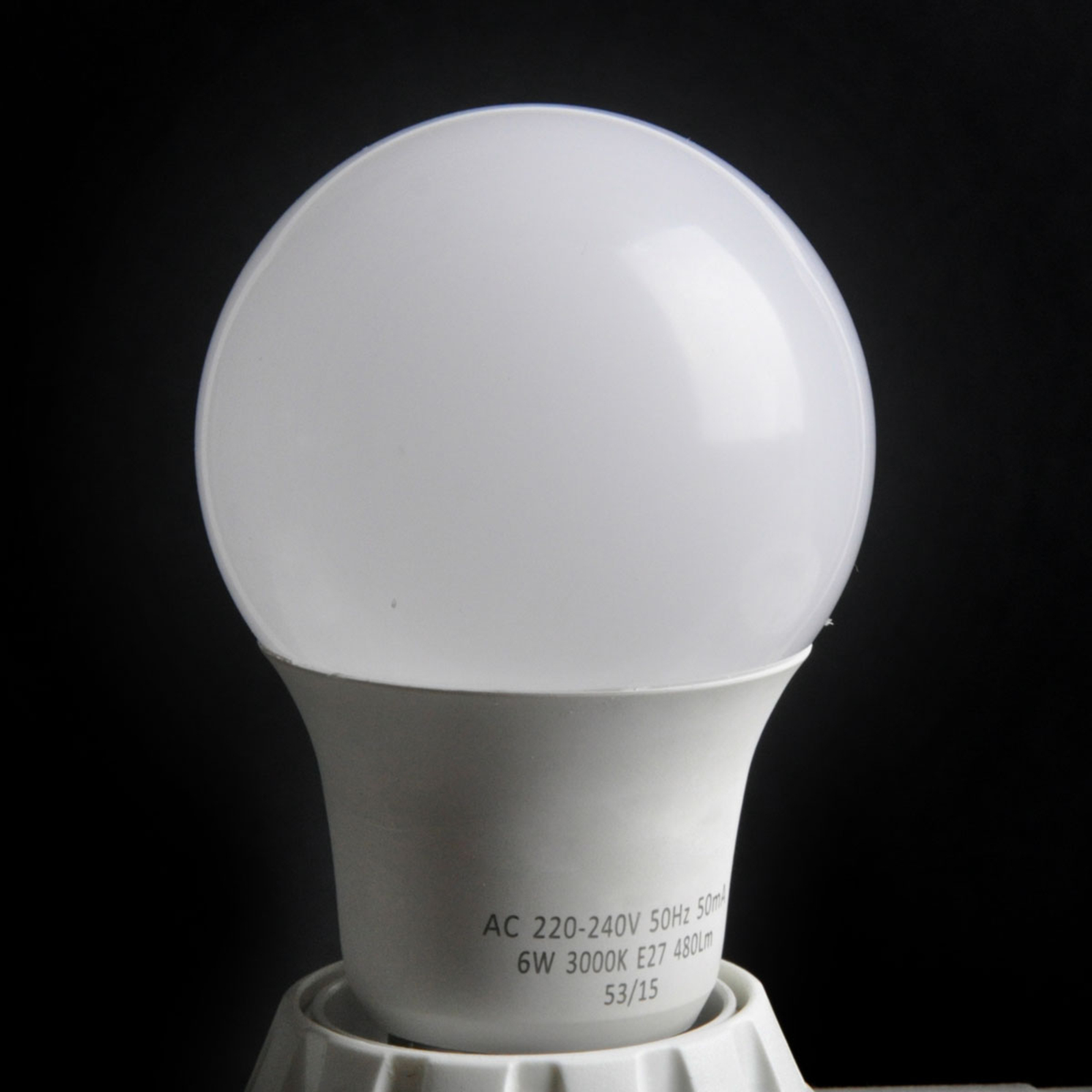 LED крушка, E27, 10 W, топло бяла, 800 лумена, easydim