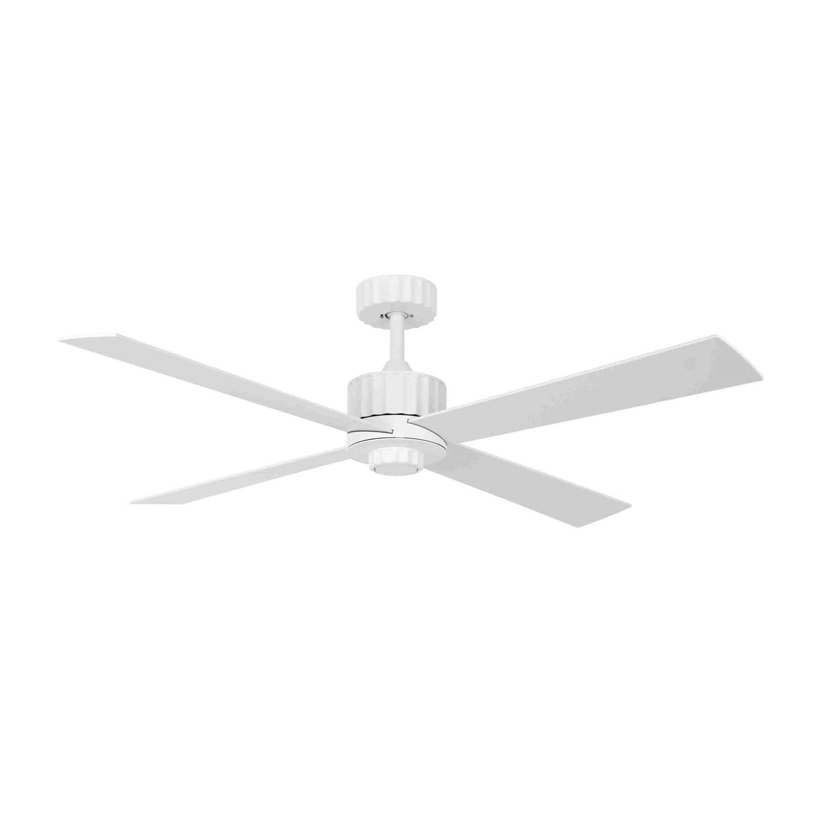 Newport Deckenventilator mit Licht weiß/eiche leise - Beacon