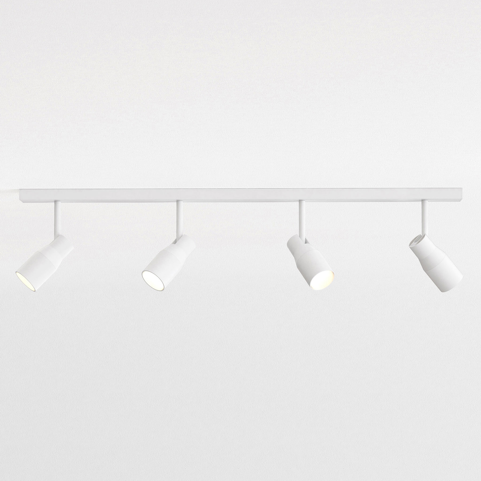 Astro Apollo Four Bar downlight, white, for Hallway, zinc, GU10, 6 W, energy efficiency: A++, L: 90 cm, W: 6 cm, H: 21.9 cm
