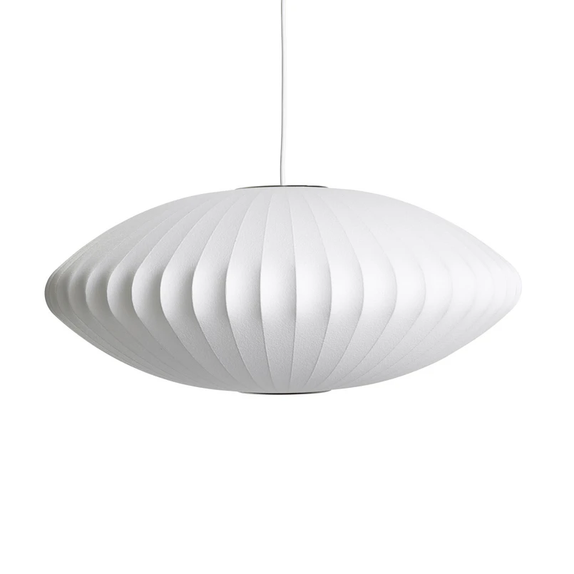 HAY - Nelson Saucer Bubble M hanging light, Ø 63.5 cm, white