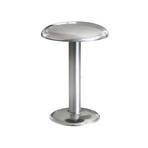 FLOS Gustave LED table lamp, battery 927 silver