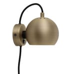 Ball Candeeiro de Parede Antique Brass - Frandsen