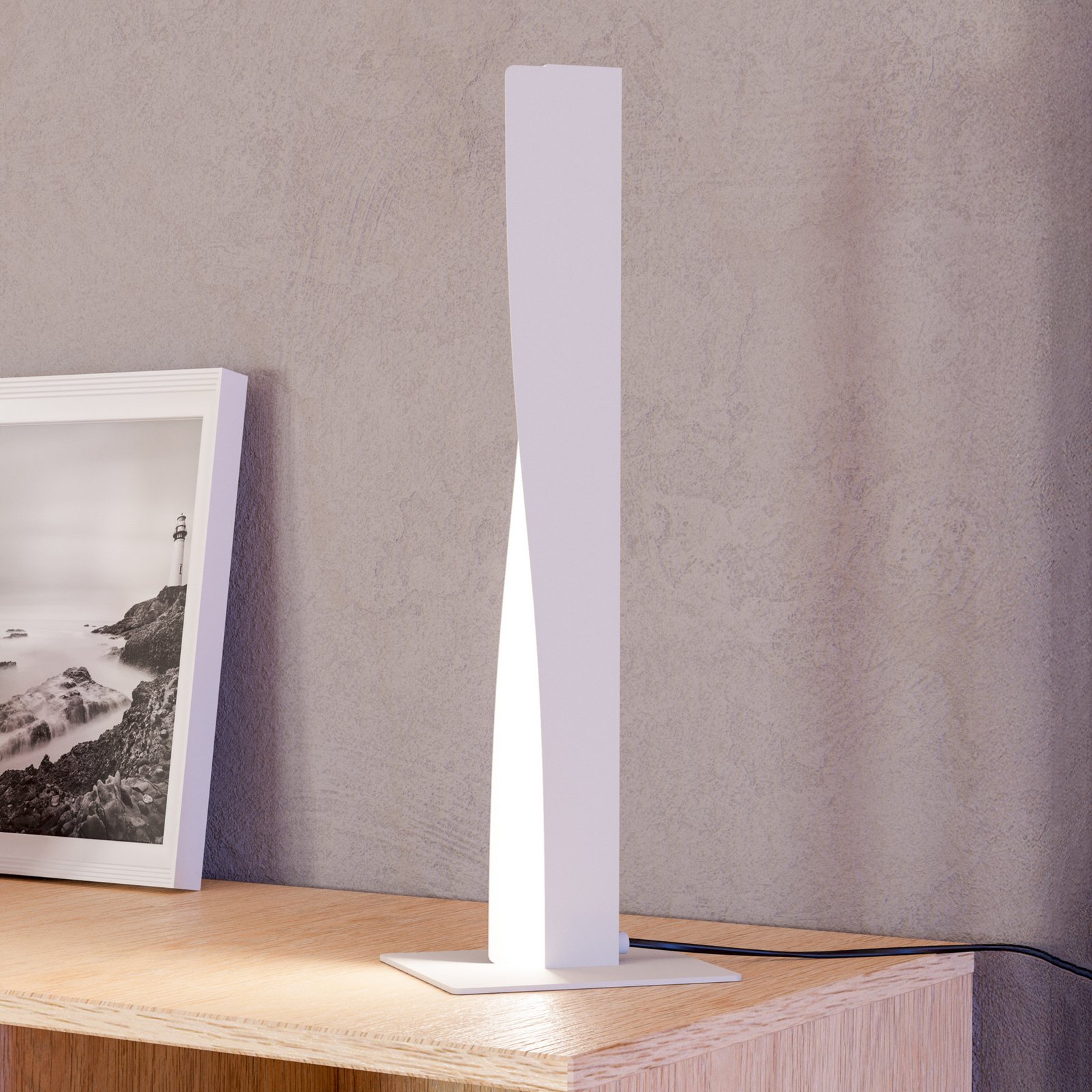 EGLO connect Έξυπνη LED επιτραπέζια λάμπα Bolognano-Z, γκρι