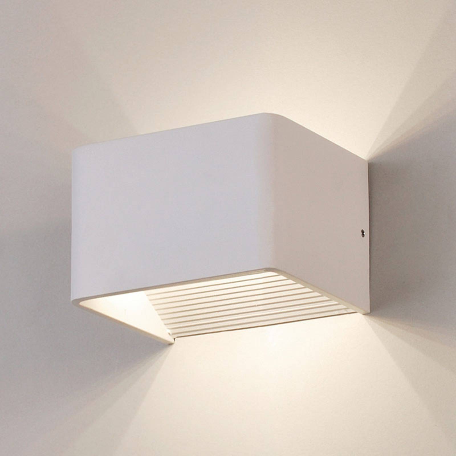 LED-vägglampa Icon, 2 700 K, bredd 12 cm