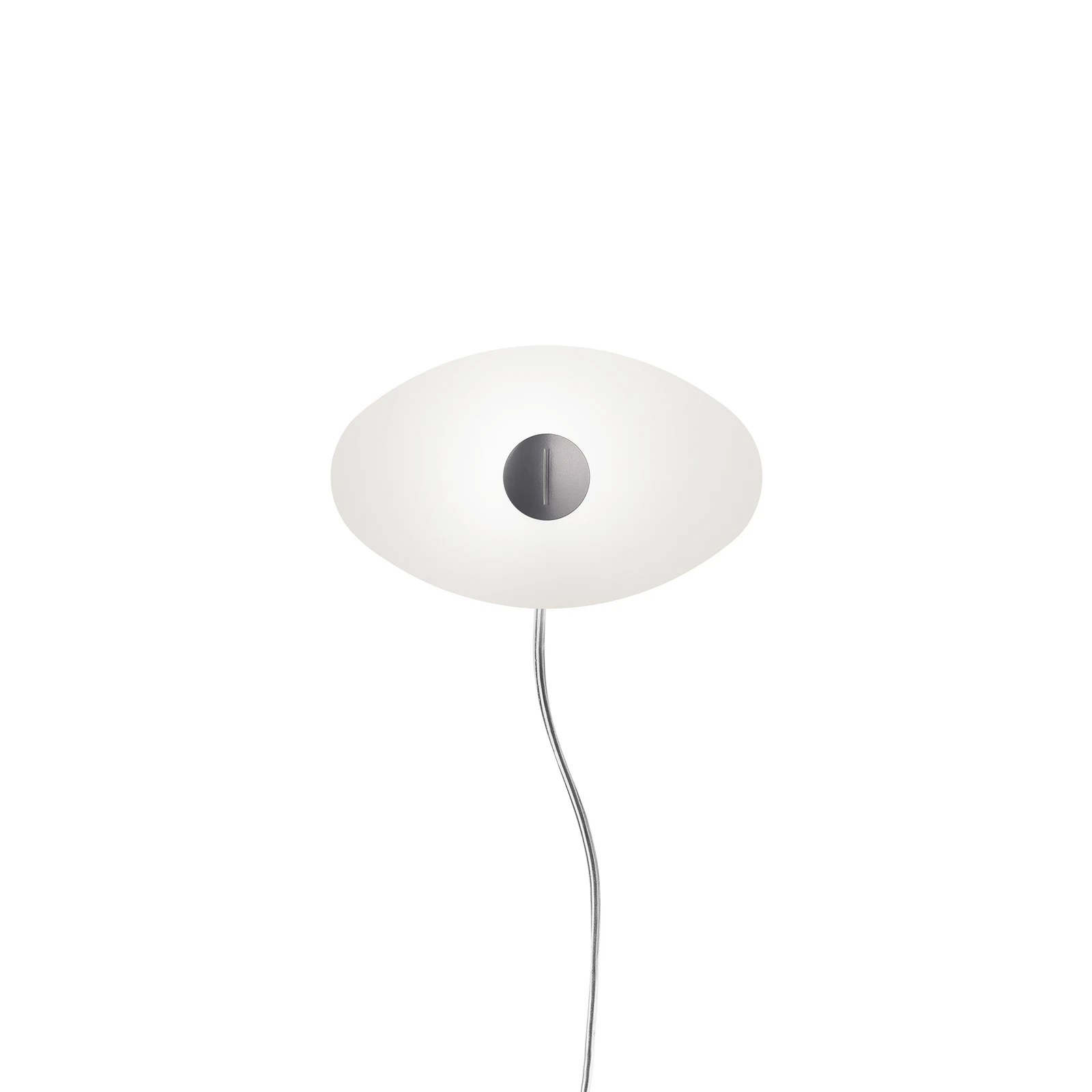 Foscarini Bit 2 Wandleuchte aus Glas, weiß