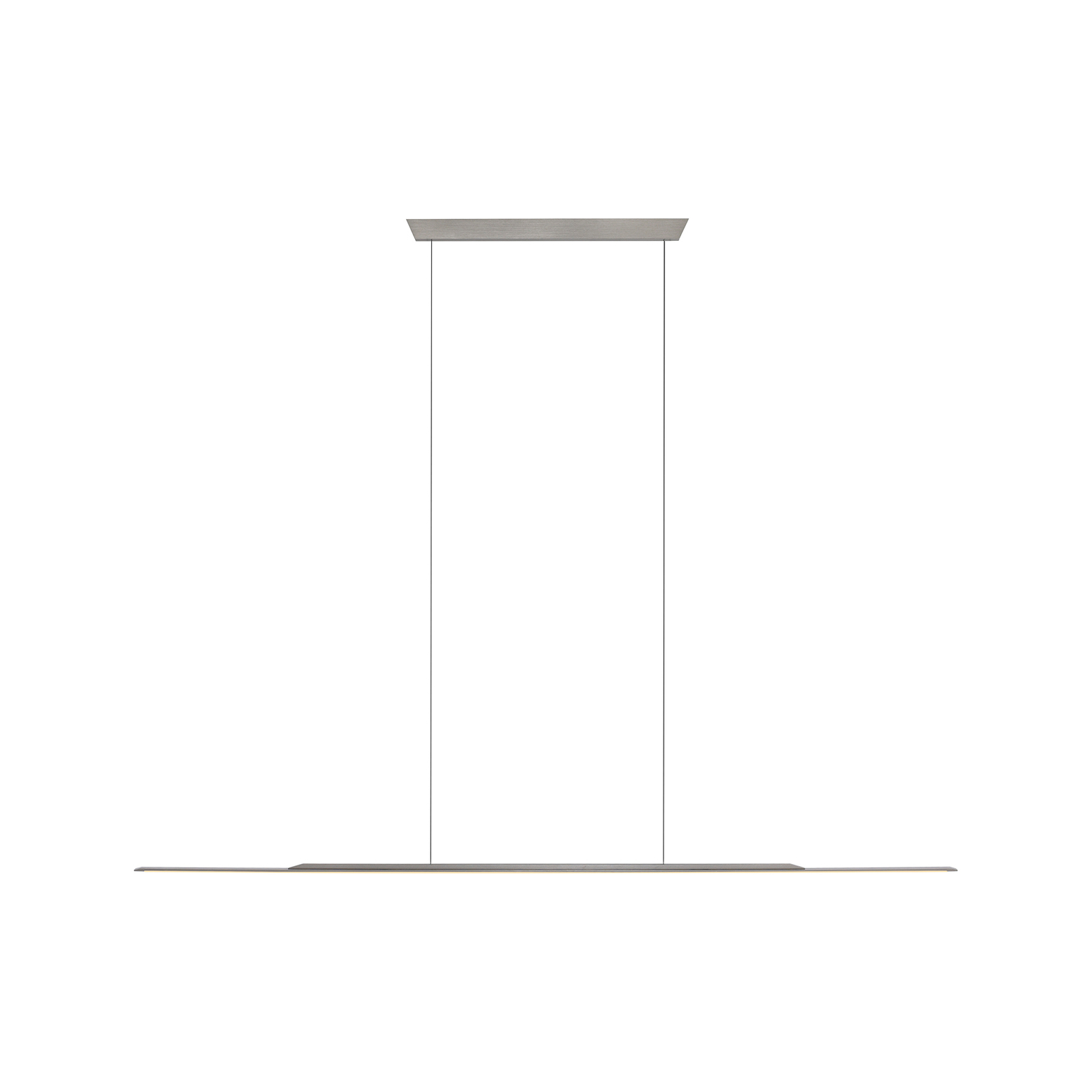 Suspension LED Surface, grise, 125 cm, aluminium, 3 000 K - PURE Suspension LED Surface, grise, 125 cm, aluminium, 3 000 K - PURE