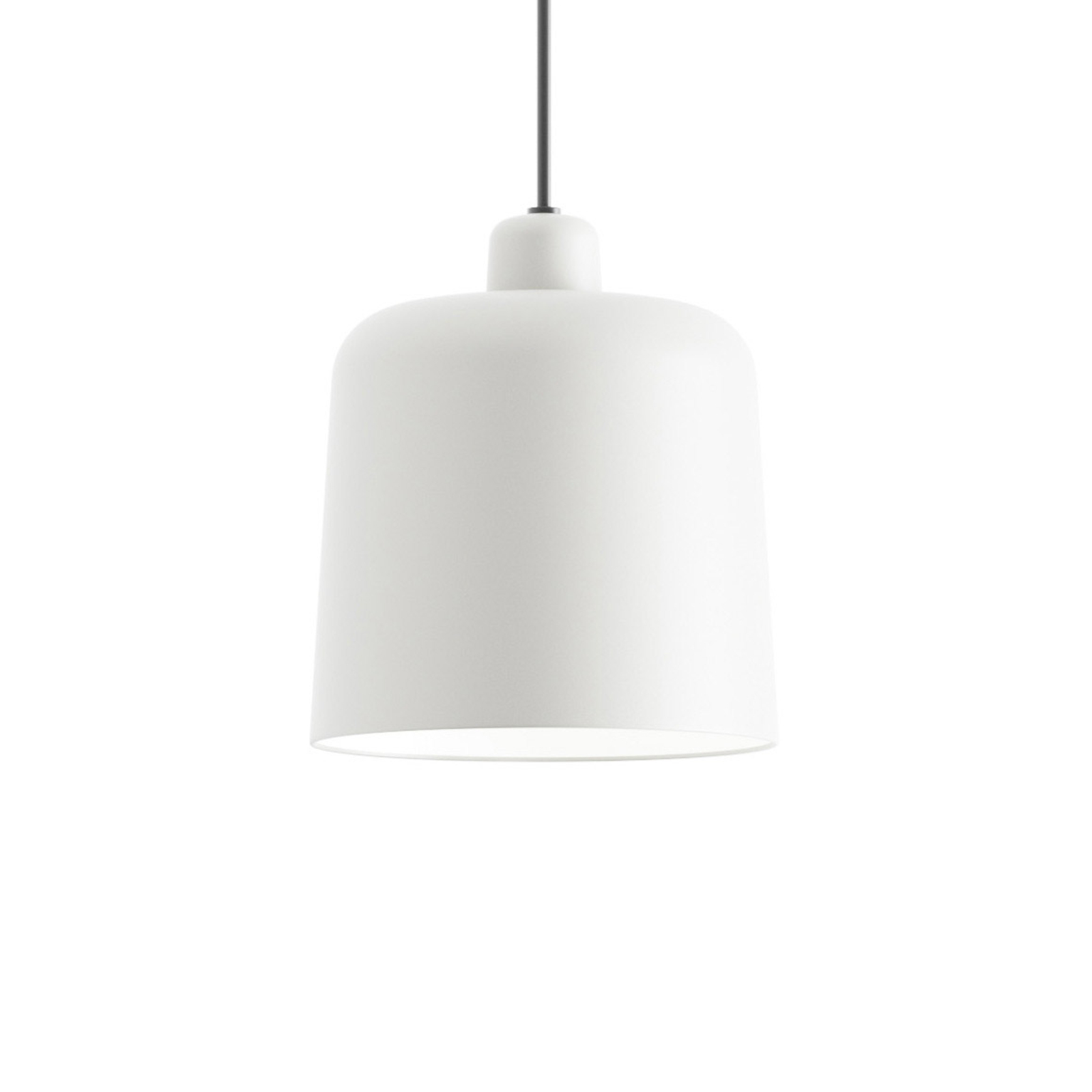 Luceplan Zile lámpara colgante blanco mate Ø 20 cm