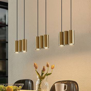 gold hanging pendant light