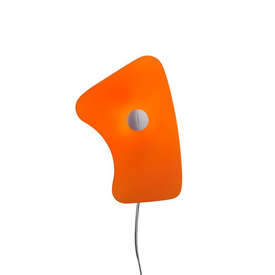 Foscarini Bit 5 Wandleuchte aus Glas, orange