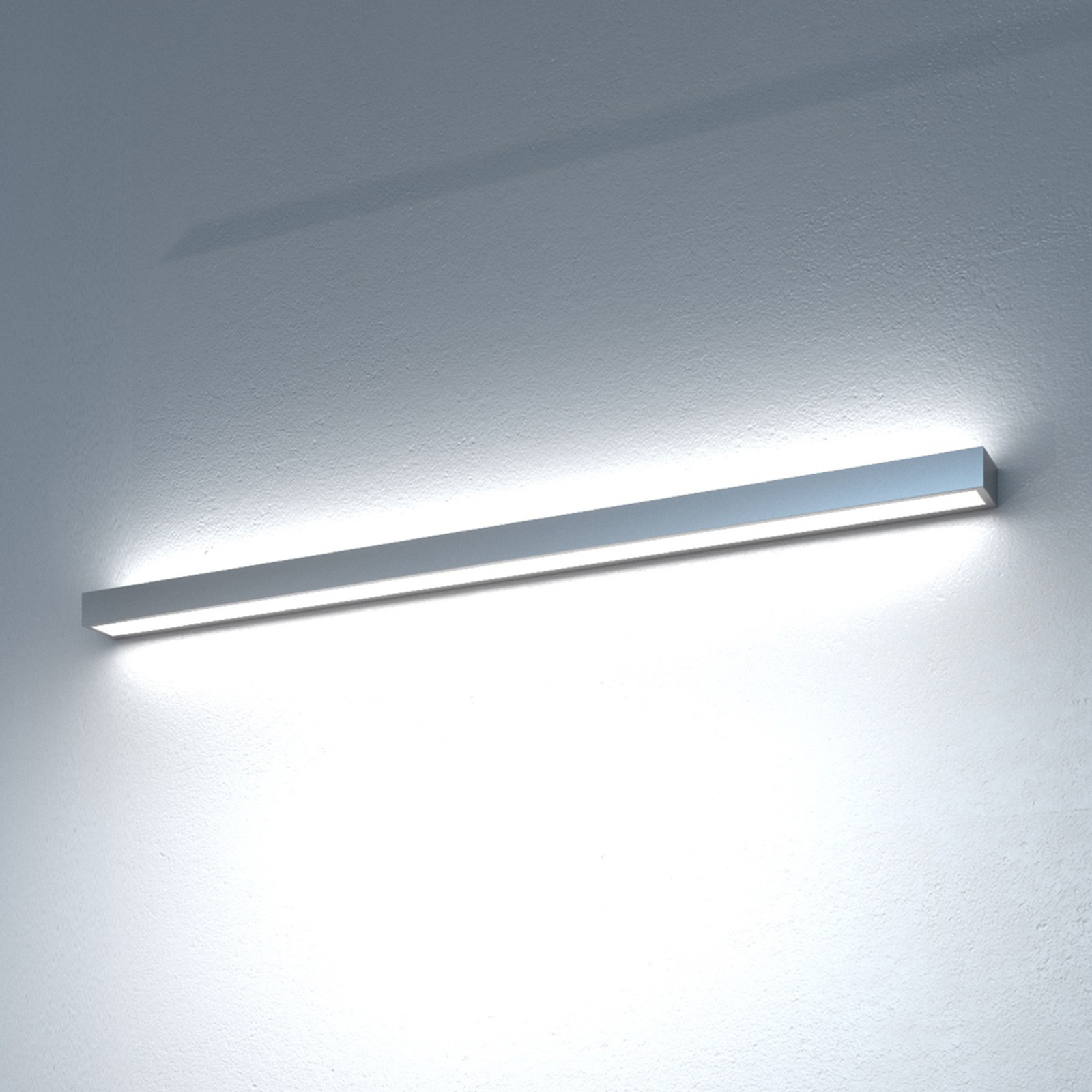 Applique LED Mera, larghezza 80 cm, alu, 4.000 K