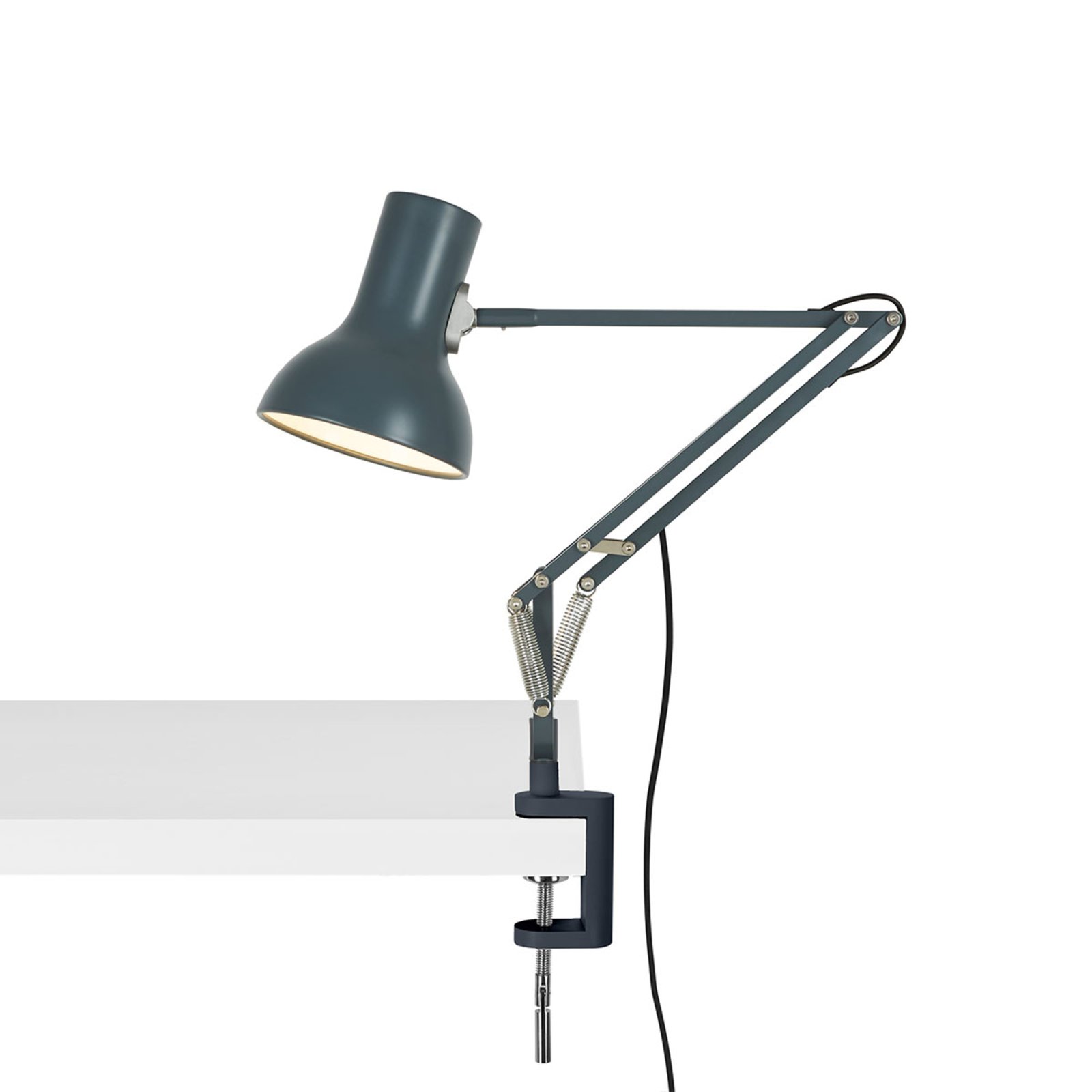 Anglepoise Type 75 Mini upínacia lampa sivá