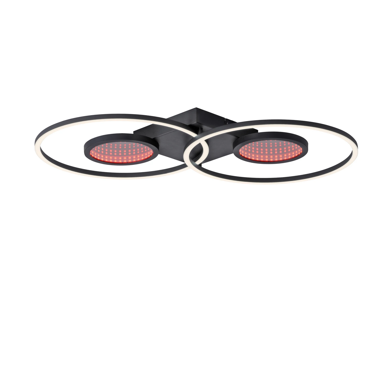 lámpara LED de techo Tunel con control remoto, CCT, RGB