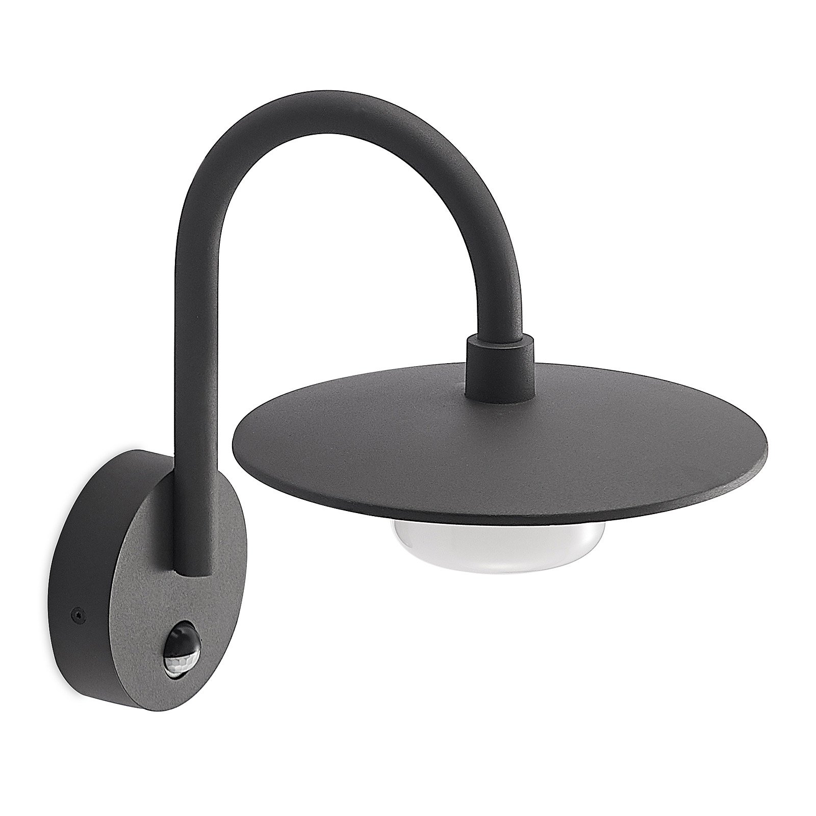 Zamalino Utomhus Vägglampa w/Sensor Dark Grey - Lucande