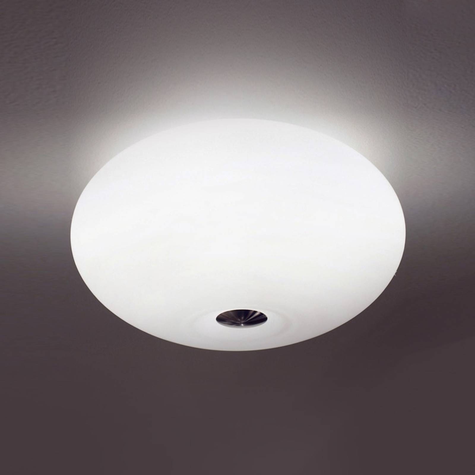 Prachtige plafondlamp AIH, 28 cm wit mat