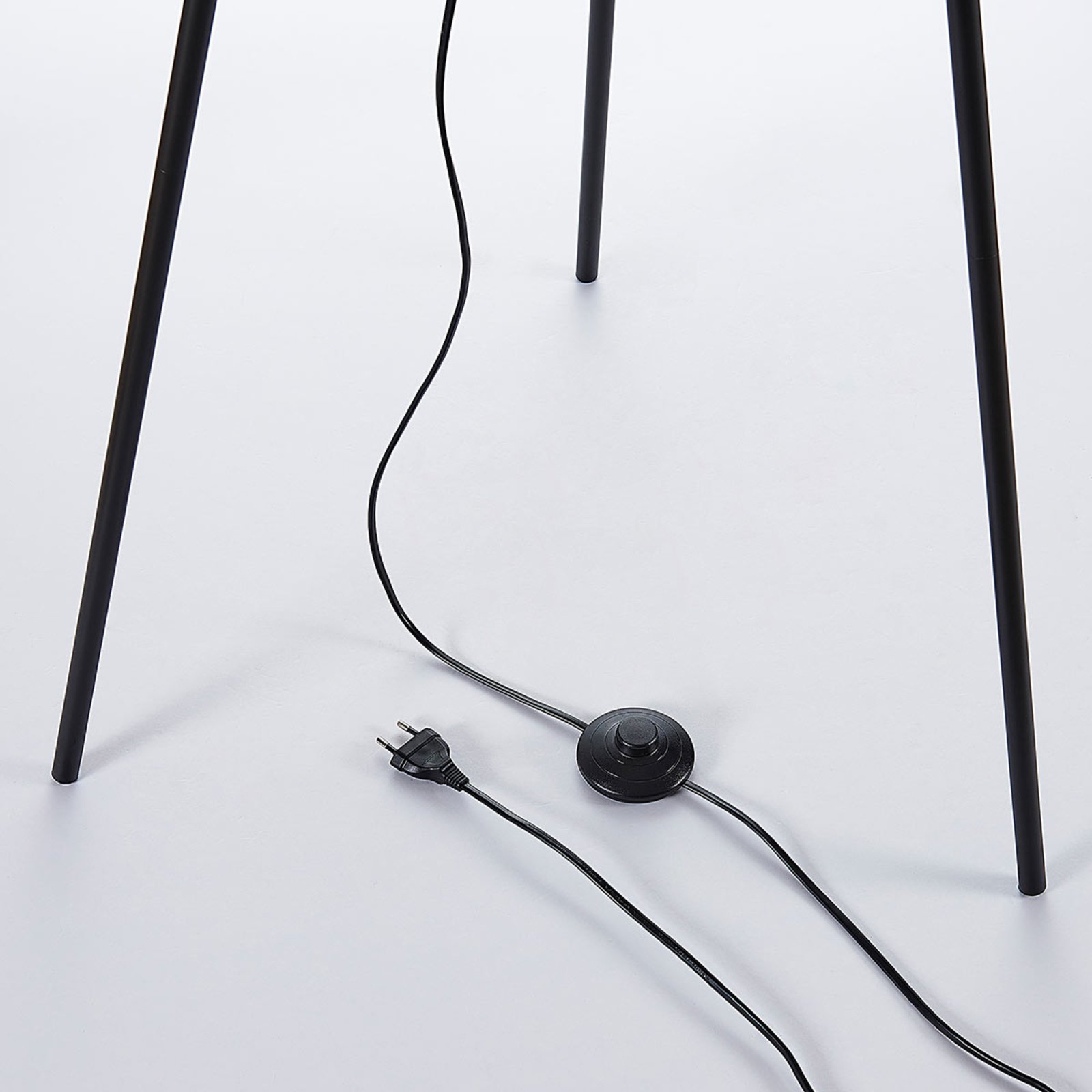 Devon Floor Lamp Black - Lindby