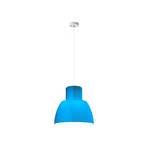 Nemo hanglamp Lorosae, blauw, Ø 40 cm, glas, E27