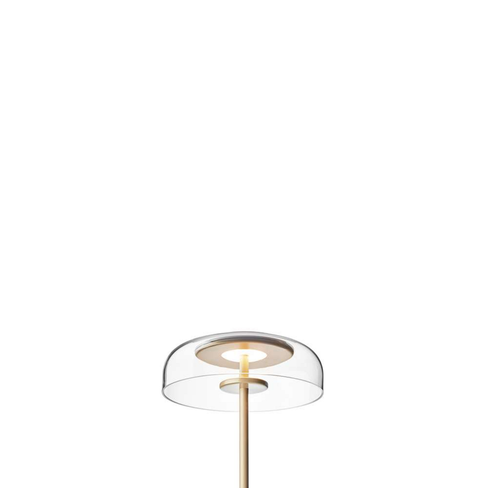 Blossi Lampă de Masă Nordic Gold/Clear - Nuura