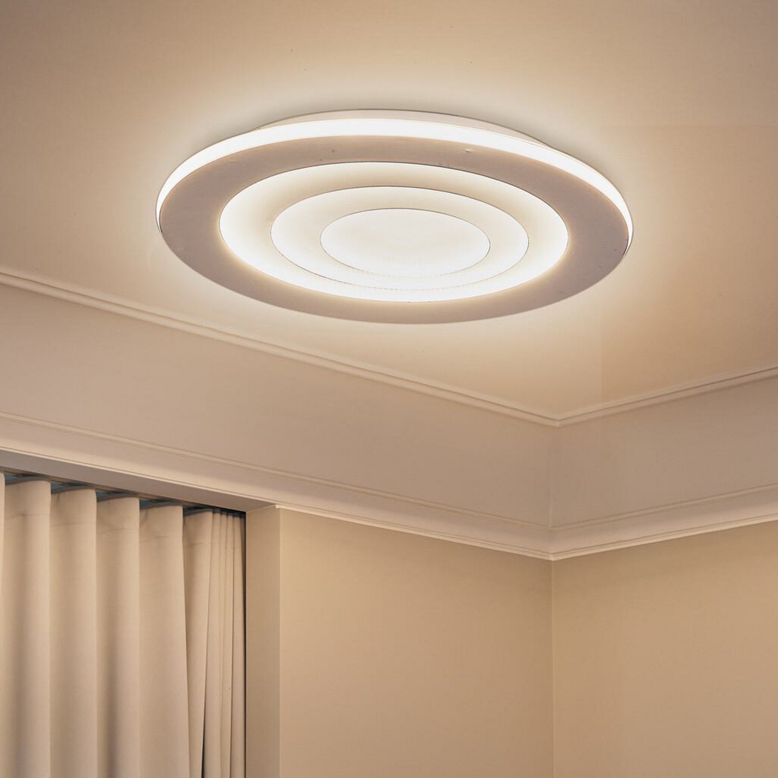 OSRAM LED-Deckenlampe ORBIS SPIRAL ROUND, Ø 69 cm, weiß 63 W
