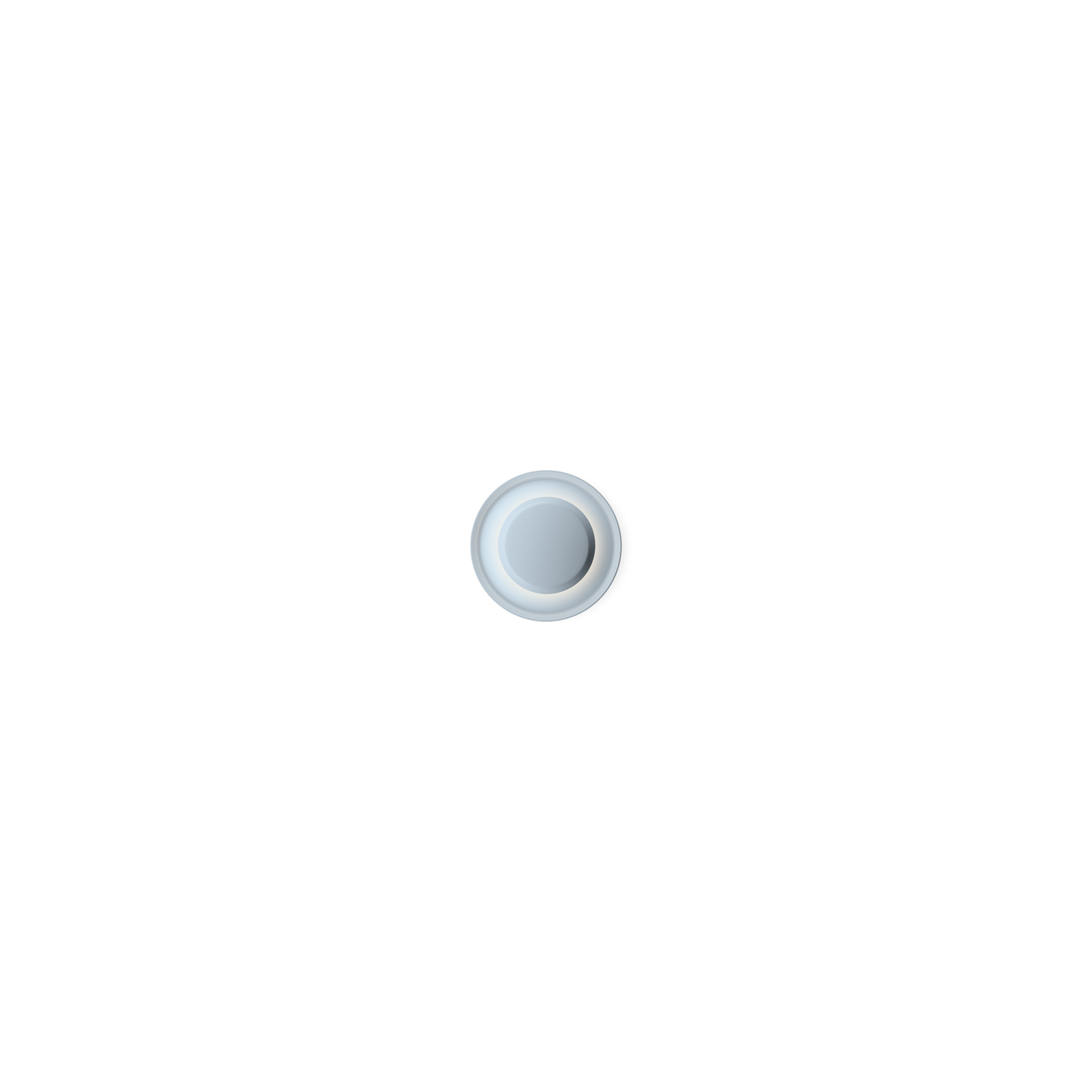 Top LED nástenné svetlo Ø 17 cm modré L1 - Vibia