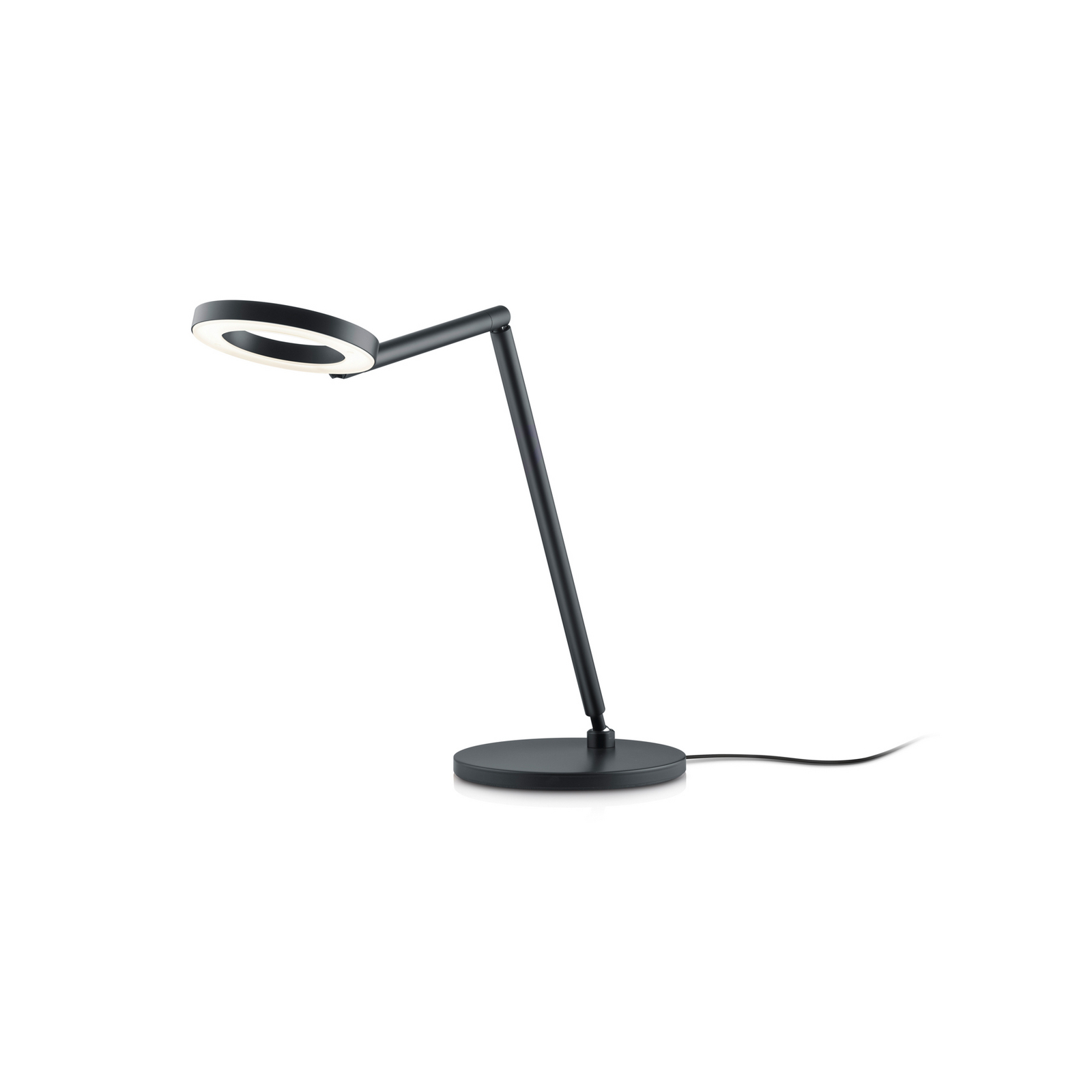 Lámpara de mesa LED Tessa-T, negra, CCT, control gestual