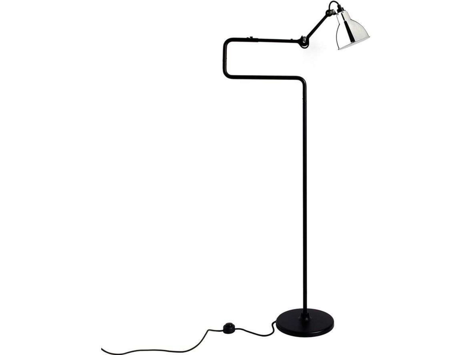 411 Chrome Floor Lamp - Lampe Gras