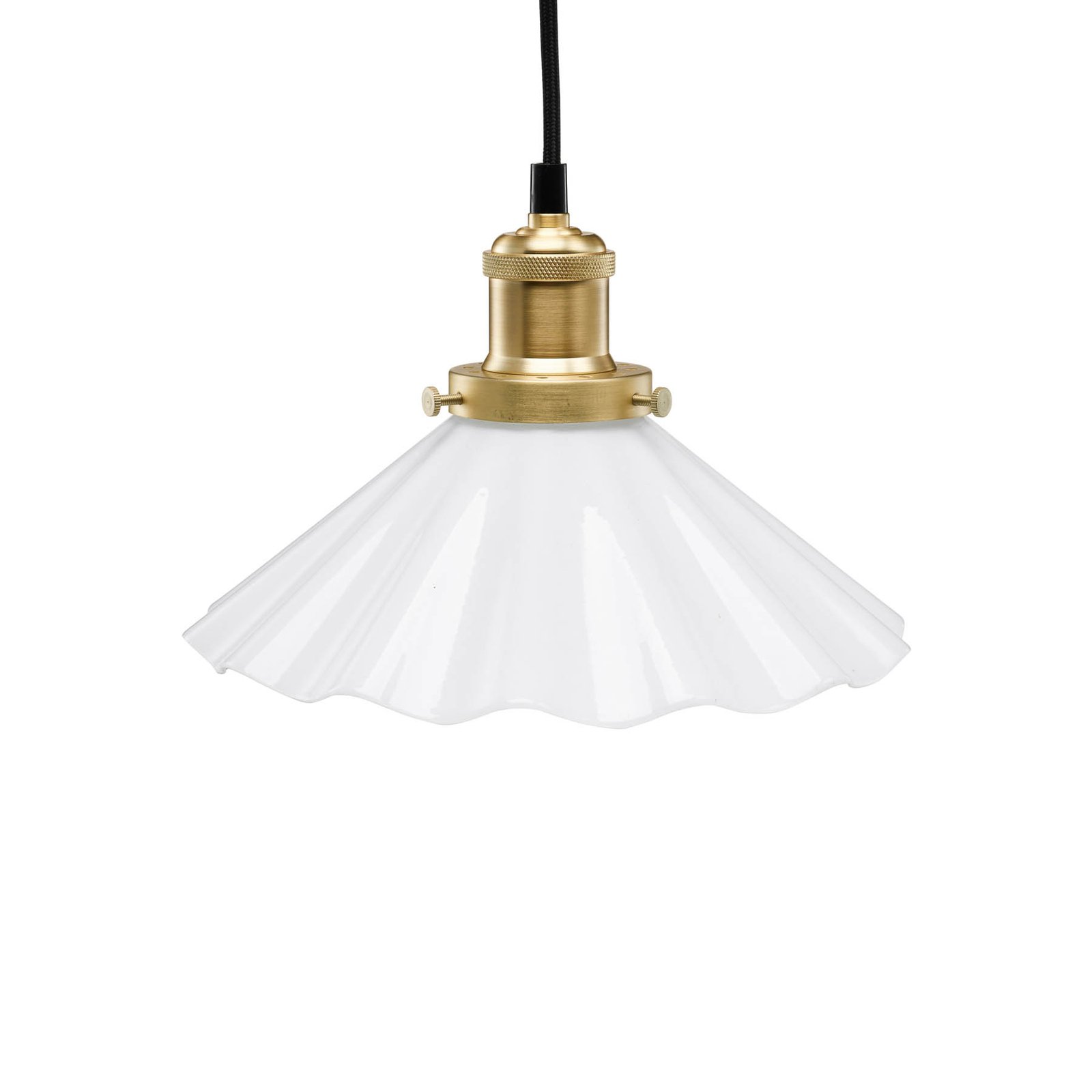 PR Home August lampa wisząca szklany klosz Ø 25 cm, wtyczka