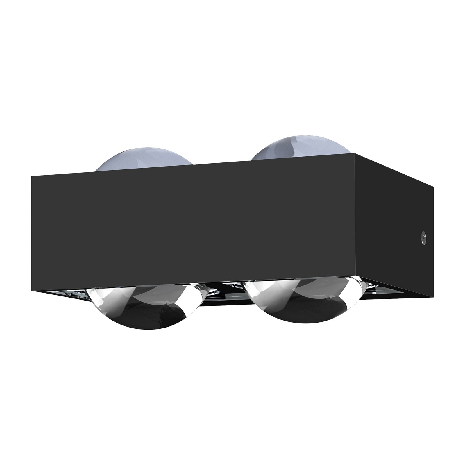 Wandlampe Focus 150, 4xLinse klar, 2xG9