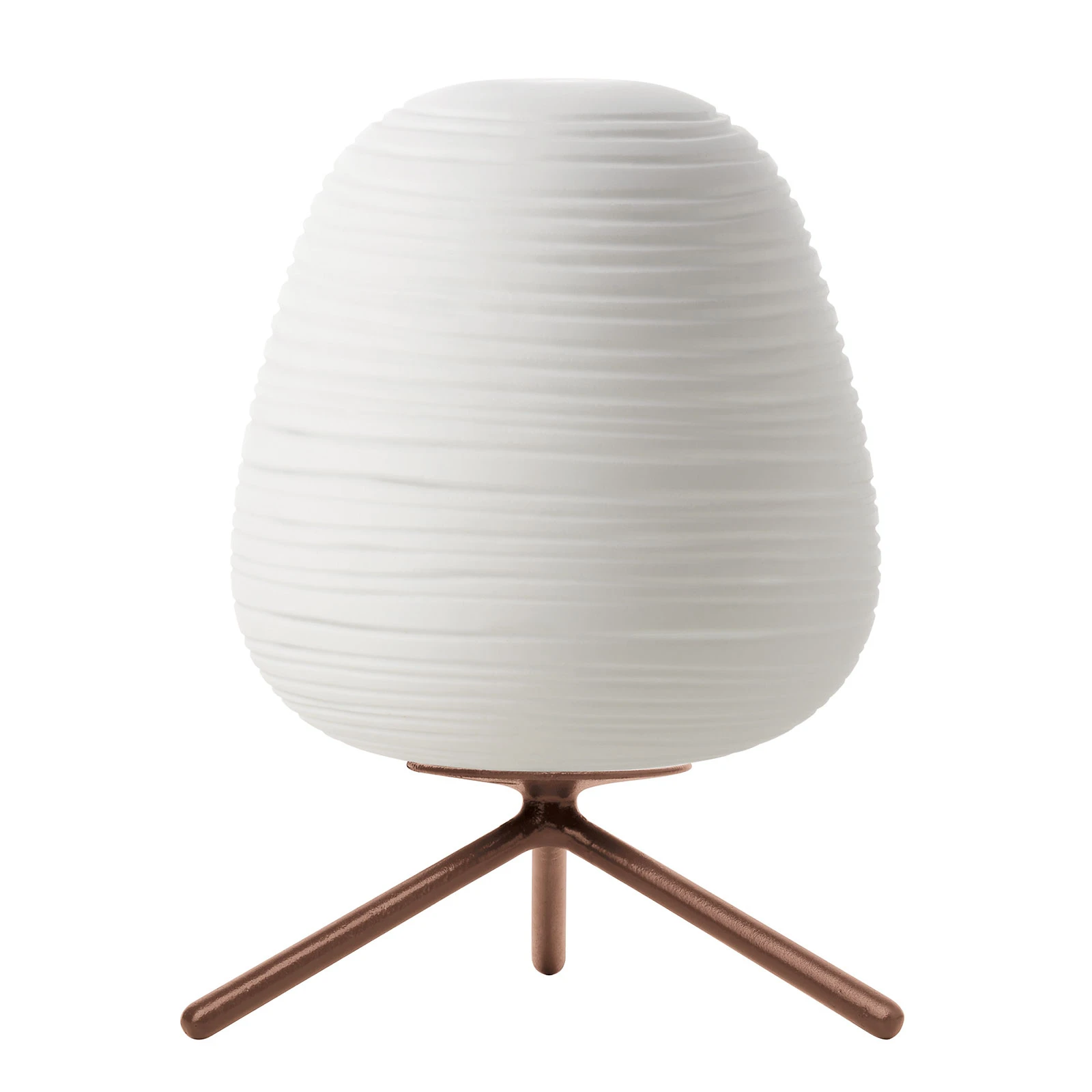 Sklenená stolová lampa Foscarini Rituals 3 s stmievačom
