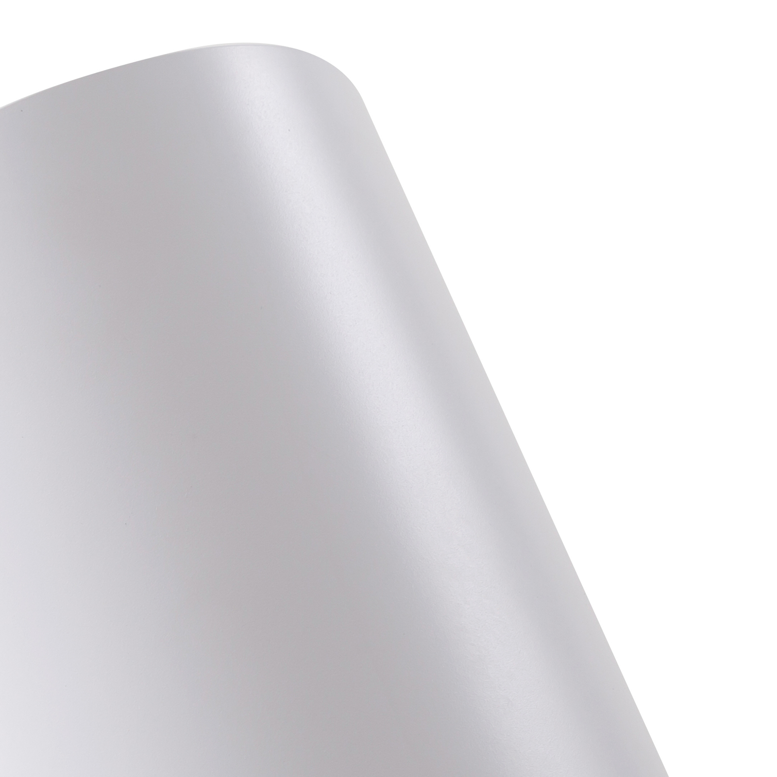 Lindby Radka bordslampa, vit, flexibel arm
