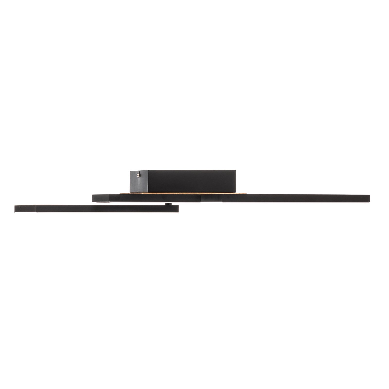 Lampa sufitowa LED Frame, Step dim, 4-pkt. drewno