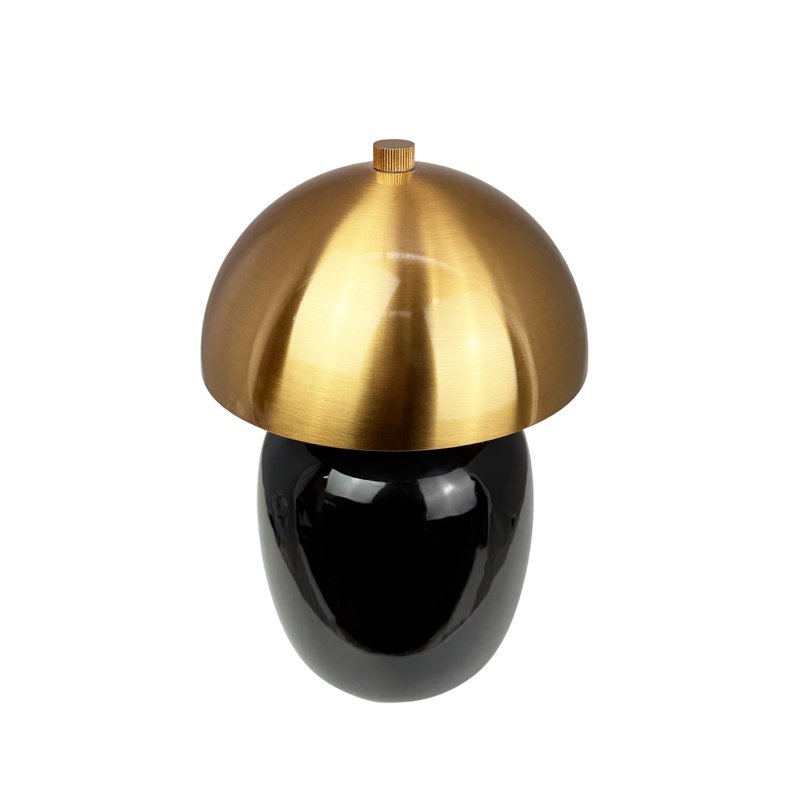 Manhatten LED tafellamp, zwart/messing - Dyberg Larsen Manhatten LED tafellamp, zwart/messing - Dyberg Larsen