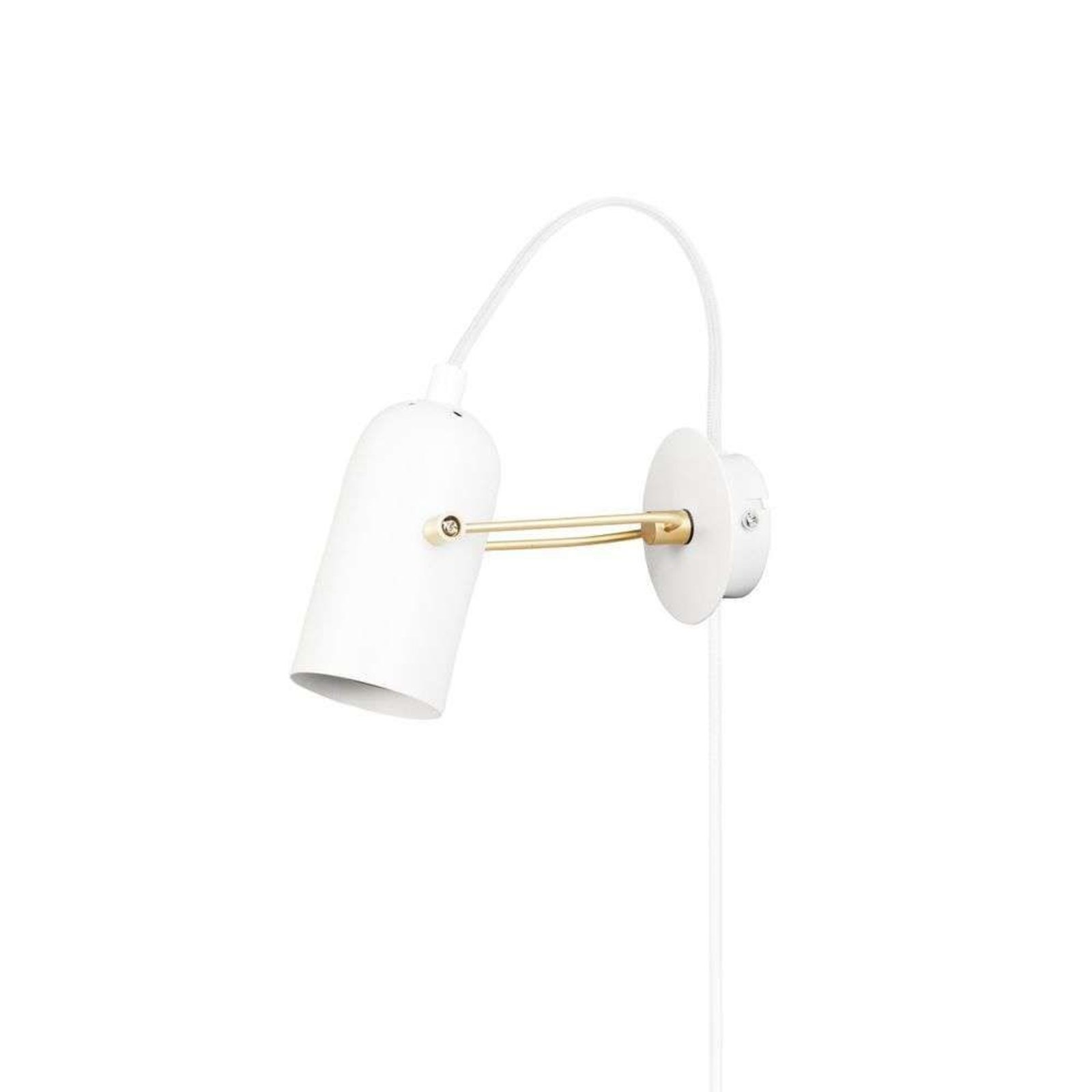 Swan Mini Aplique de Pared White - Globen Lighting