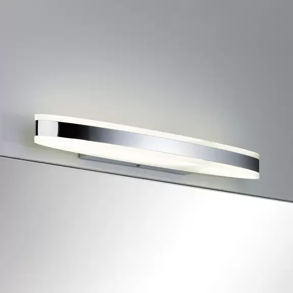 Lampenwelt Paulmann Kuma LED-Wandleuchte in Chrom