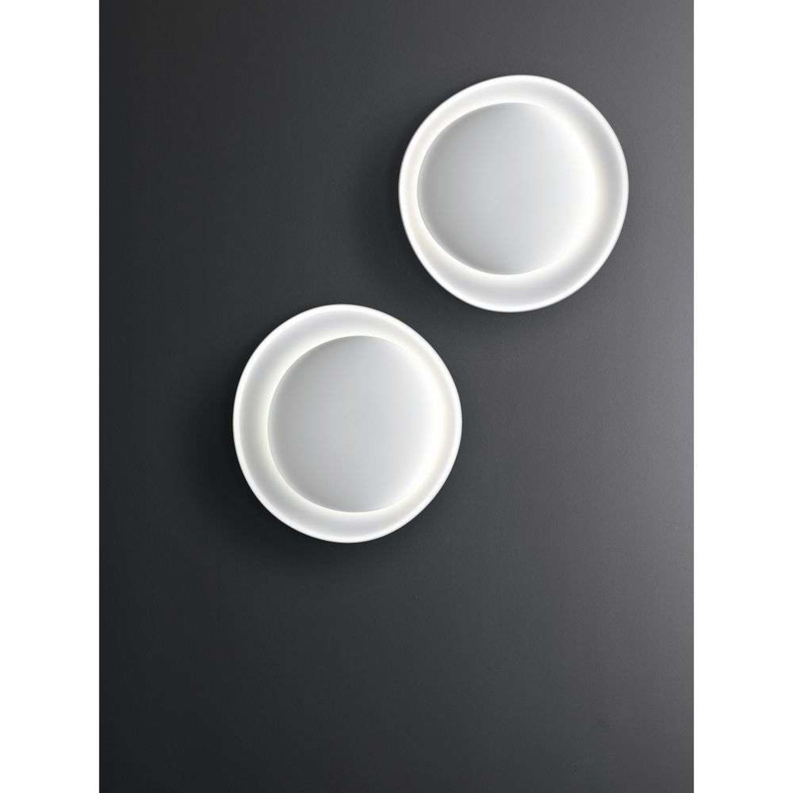 Bahia Mini LED Aplică de Perete/Plafonieră w/Dimmer White - Foscarini