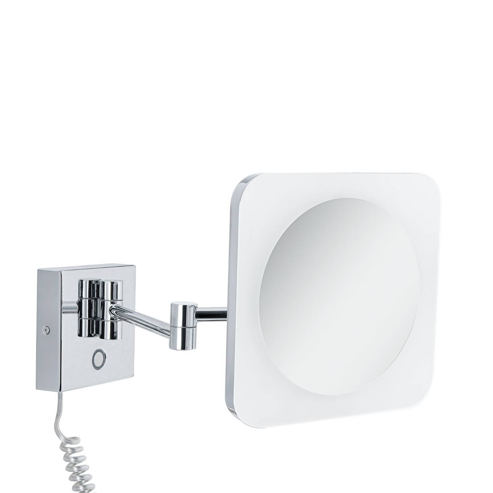 Paulmann LED-meikkipeili Jora Ip44 WhiteSwitch - moderni seinävalaisin - lamppu Kylpyhuone kromi, valkoinen, peili