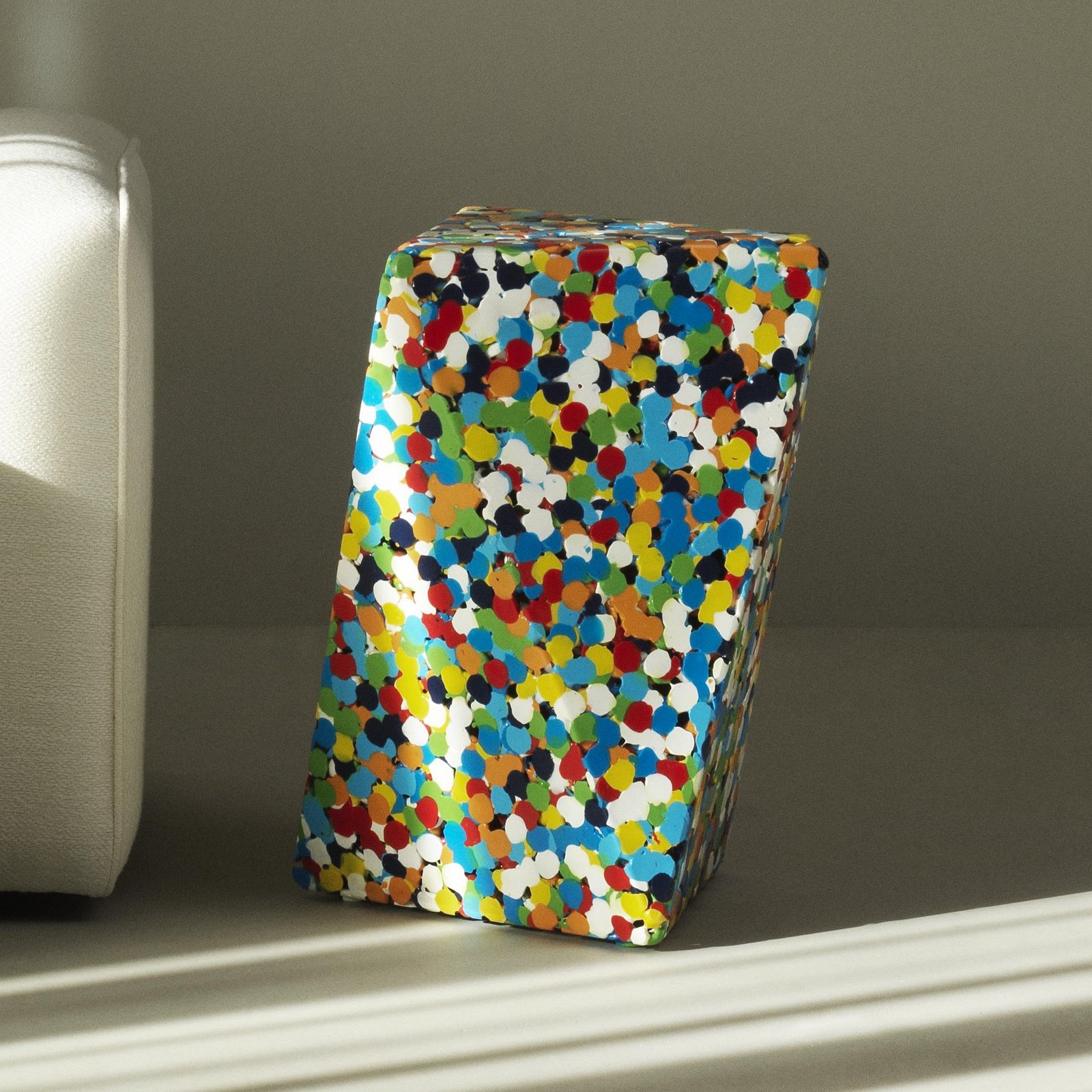 Tisch Delta Proust, bunt, Höhe 51,5 cm - Normann Copenhagen