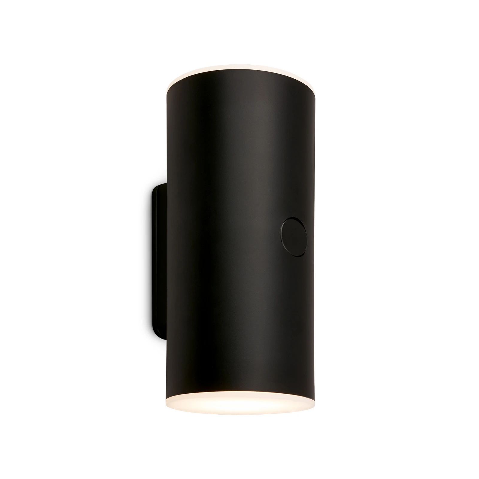 LED uzlādējams āra sienas lukturis 3786015, melns Touch dimmer up/down