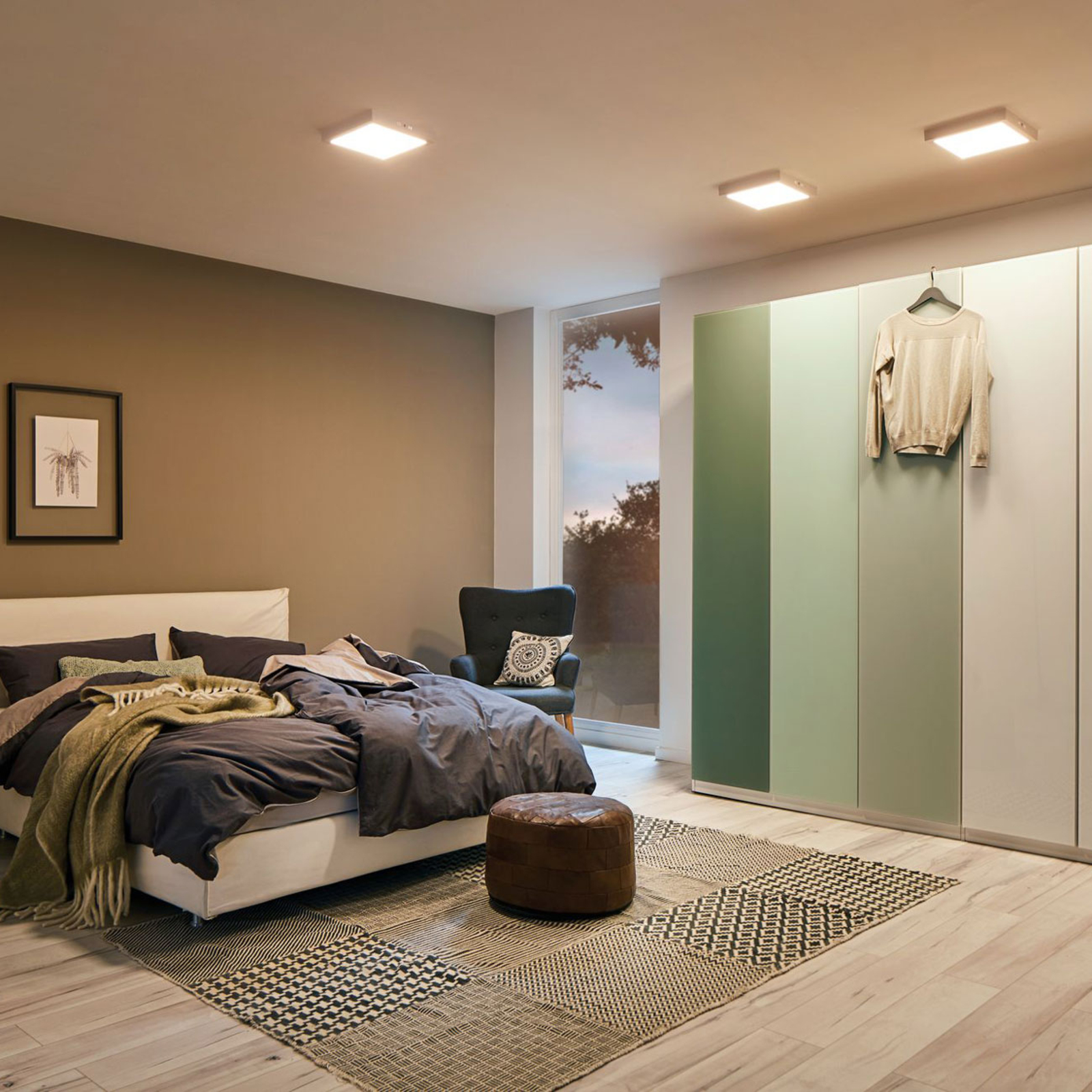 Paulmann Carpo LED-Deckenlampe rund