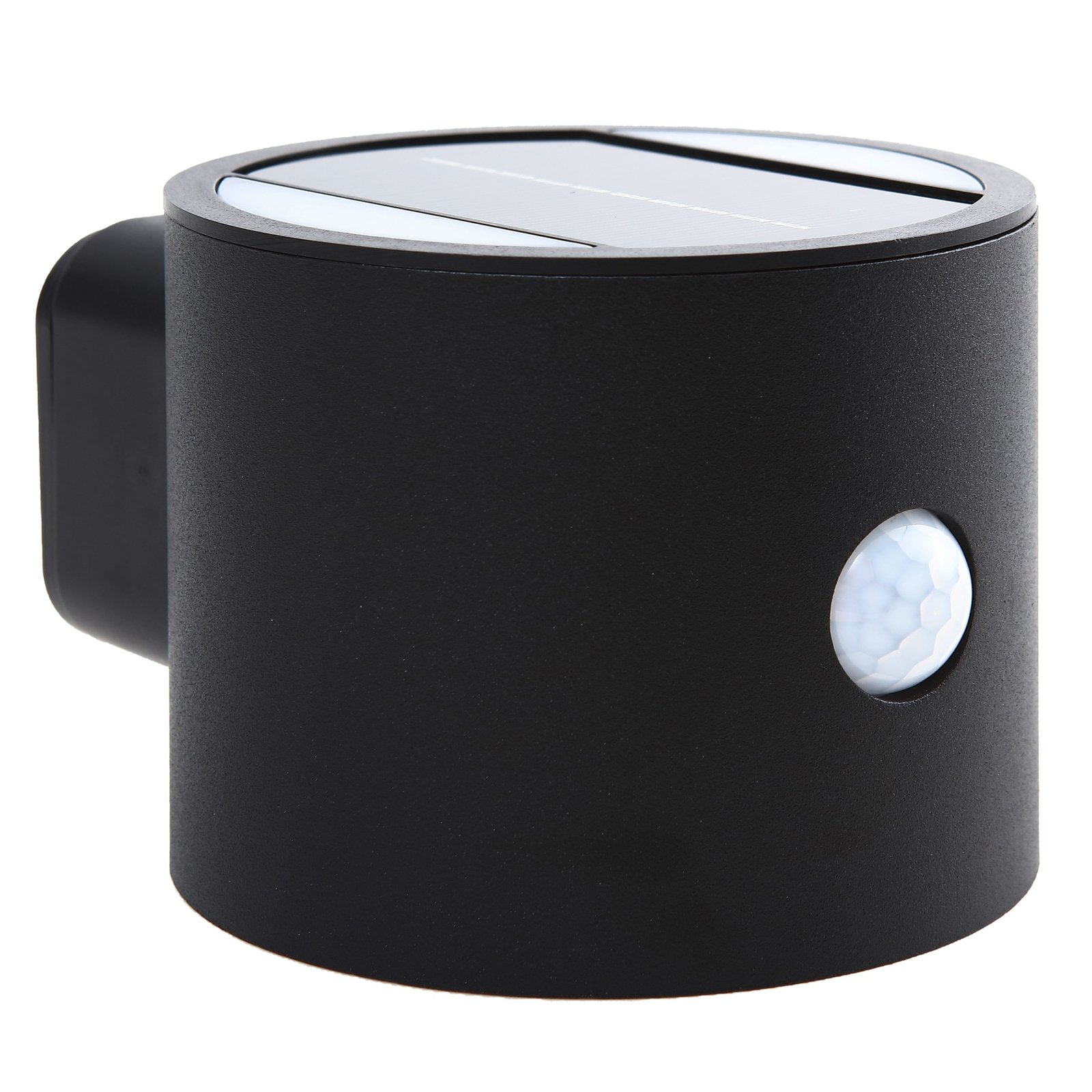 Amren LED Solar Cell Wall Lamp w/Sensor Black - Lindby